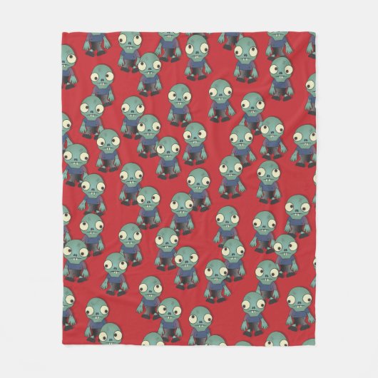 Zombies...kommt zu dir! fleecedecke (Vorderseite)