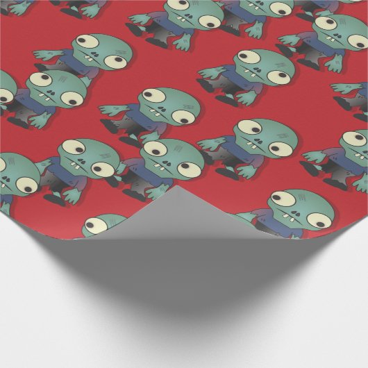 Zombies...kommt zu dir! geschenkpapier (Ecke)