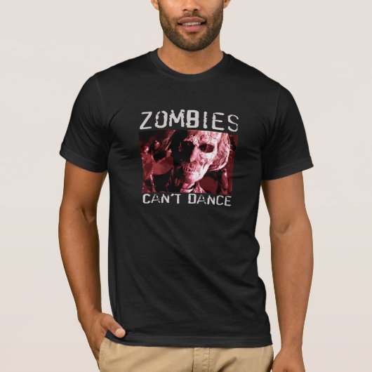 Zombies können - angepassten T - Shirt nicht (Vorderseite)