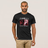 Zombies können - angepassten T - Shirt nicht (Vorne ganz)