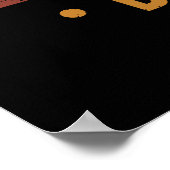 Zombies können nicht schwimmen und einen Kajak kau Poster (Ecke)