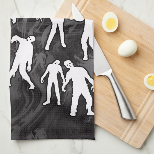 ZOMBIES KÜCHENTUCH (Viertel Falte)