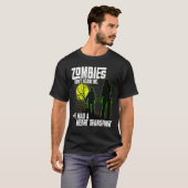 Zombies kümmern mich nicht, dass ich eine Herztran T-Shirt (Vorne ganz)