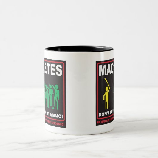 Zombies: Macheten laufen nicht aus Ammo© Tasse (Mittel)