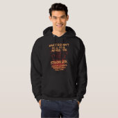 Zombies Make You Stronger  For Men Women & Kids Hoodie (Vorne ganz)