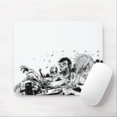 Zombies mit Gewehren Mousepad (Mit Mouse)