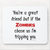 Zombies Mousepad (Vorne)