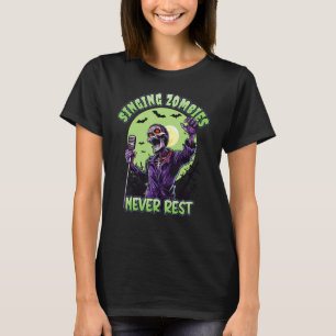 Zombies nie Erholung singen - für Rockstars & Musi T-Shirt