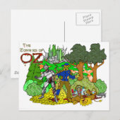 Zombies of OZ Postkarte (Vorne/Hinten)