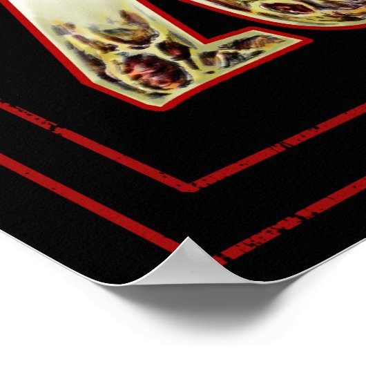 Zombies Poster (Ecke)