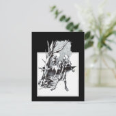 Zombies Postkarte (Stehend Vorderseite)