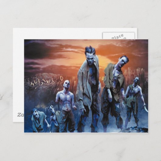 Zombies! Postkarte (Vorne/Hinten)