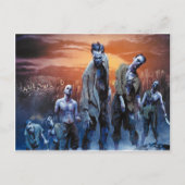 Zombies! Postkarte (Vorderseite)