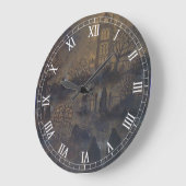 Zombies Rundrömische Numeraluhr Große Wanduhr (Winkel)