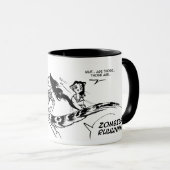ZOMBIES RUNNNNN!!!! Eine drei Jaguar-Tasse Tasse (VorderseiteRechts)