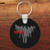 Zombies Schlüsselanhänger (Vorderseite)
