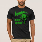 Zombies sind Coming2 T-Shirt (Vorderseite)