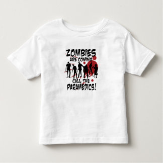 Zombies sind kommender Anruf das Kleinkind T-shirt