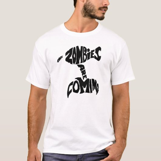 Zombies sind kommendes TD-Fan Shirt (Vorderseite)