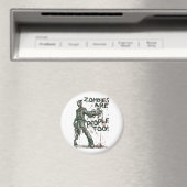 Zombies sind Leute zu gear Magnet (In Situ (Geschirrspüler))