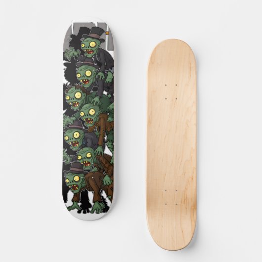 zombies skateboard (Vorderseite)