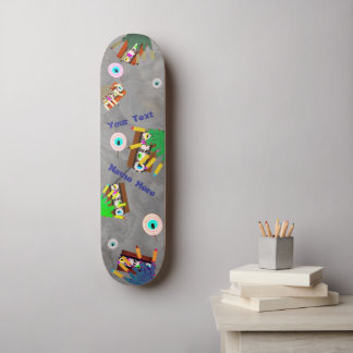 Zombies Süßzahn Skateboard