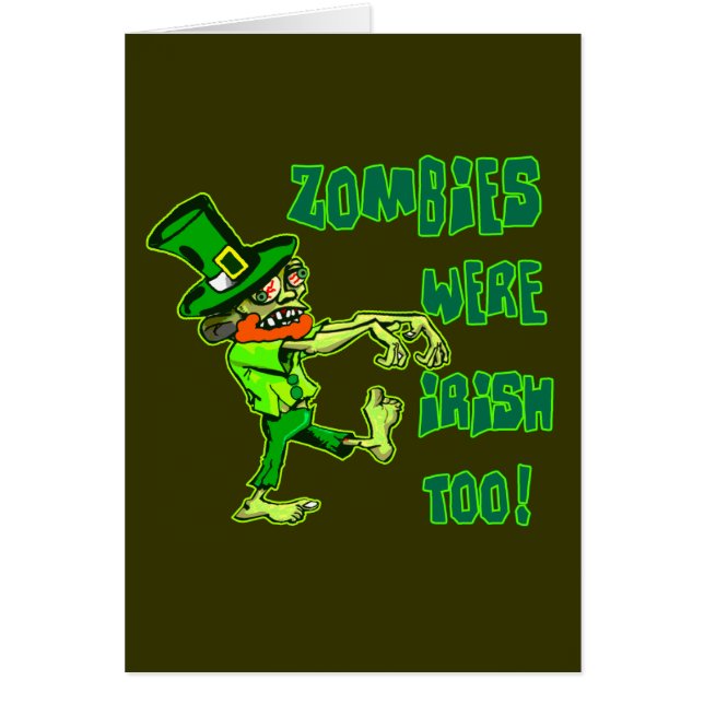 Zombies waren auch irisch! (Vorne)