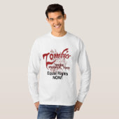 Zombies waren auch Menschen! T-Shirt (Vorne ganz)