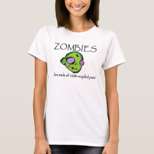 Zombies werden von 100% gerecycelten Teilen T-Shirt