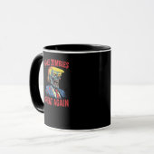 Zombies wieder großartig machen - Halloween Zombie Tasse (Vorderseite Links)