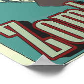 Zombies-Zeichen Poster (Ecke)