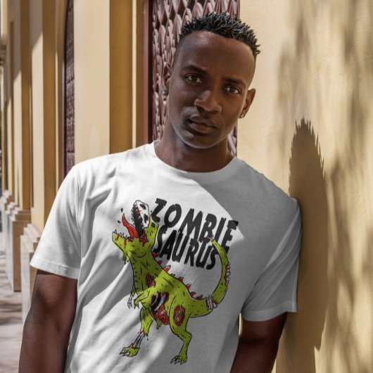 Zombiesaurus T Shirt Design
