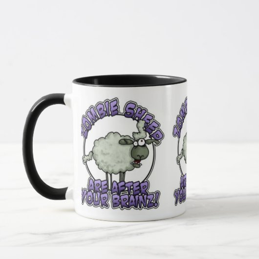 Zombieschaf-Tasse Tasse (Links)