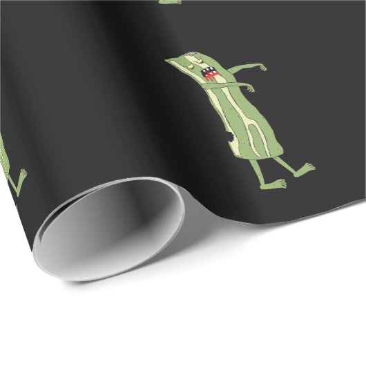 Zombiespeck-Packpapier! Geschenkpapier (Rolleneckpunkt)