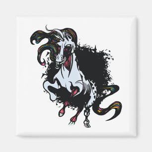ZombieUnicorn stehend Magnet