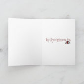 Zombieweihnachten Feiertagskarte (Innenseite)