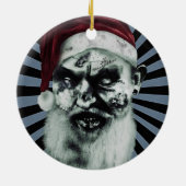 Zombieweihnachten Keramik Ornament (Hinten)