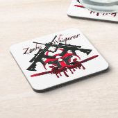 ZombieWhisperer Getränkeuntersetzer (Linke Seite)