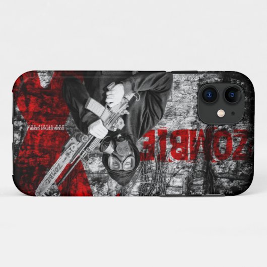 ZombieX Case-Mate iPhone Hülle (Rückseite (Horizontal))