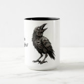 Zombified Crow Tasse (Zentrum)