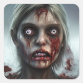 Zombifizierter Aufkleber (Vorderseite)