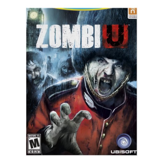 ZombiU Zombi game  Poster (Vorderseite)