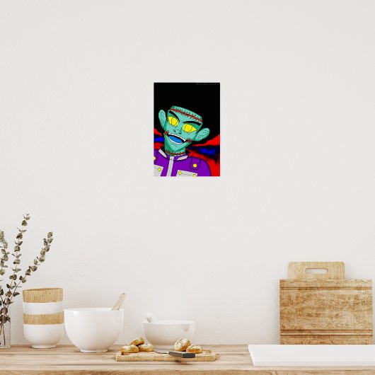 Zomboy-Poster Poster (Küche)