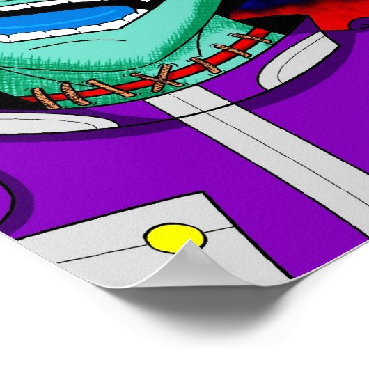 Zomboy-Poster Poster (Ecke)