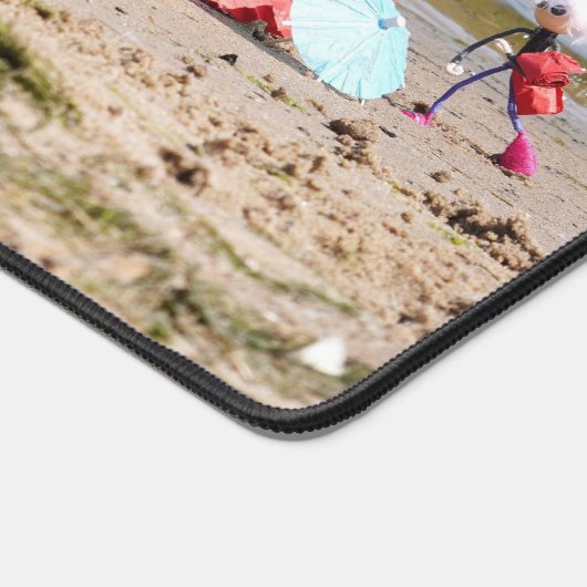 Zomer op het strand met de Fubby's Schreibtischunterlage (Ecke)