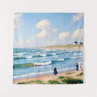 Zomerpicknick aan de Kust Wandteppich