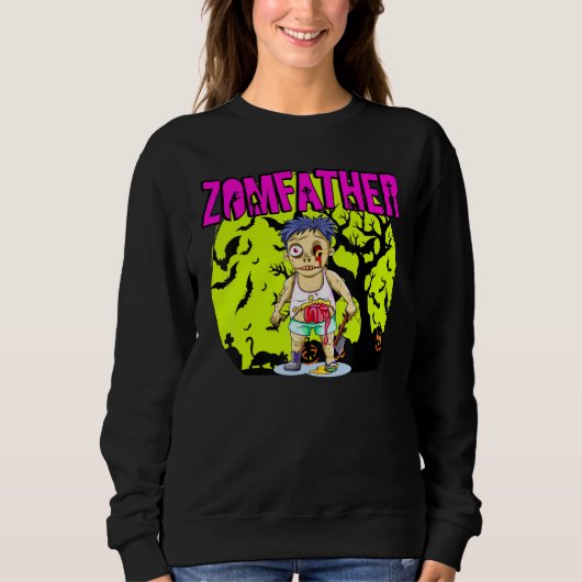 Zomfather Zombie 1 Sweatshirt (Vorderseite)