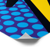 ZOMG Fun Retro Comic Pop Art Poster (Ecke)