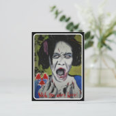 'ZomGeisha' Postkarte (Stehend Vorderseite)