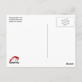 'ZomGeisha' Postkarte (Rückseite)